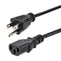 Cable alimentador de poder 1.8m con enchufe universal