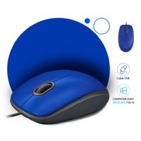 Mouse Logitech M110 Silent USB Azul
