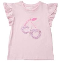 Polo Manga Corta Bobos con Lentejuelas Niña EUREKA