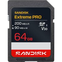 Memoria SD Sandisk Extreme Pro 64GB 200MB/s