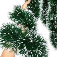 Guirnalda Navideña  Enredaderas para Arbol de Navidad 3mts x 12cm Jaspeado Set de 3