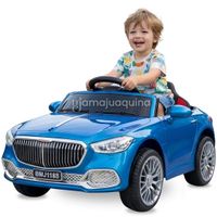 Carro a Batería Musical «BELMONT» con Luces Led Colección Exclusiva Azul