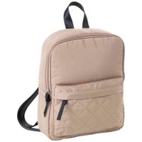 Mochila Nylon para Mujer Color Beige SINGULAR