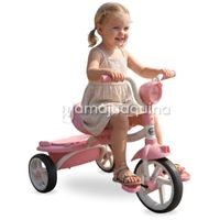 Triciclo Chavito con Luces Led «ROGER» para Niños Rosado