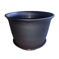 Macetero Hawai Negro