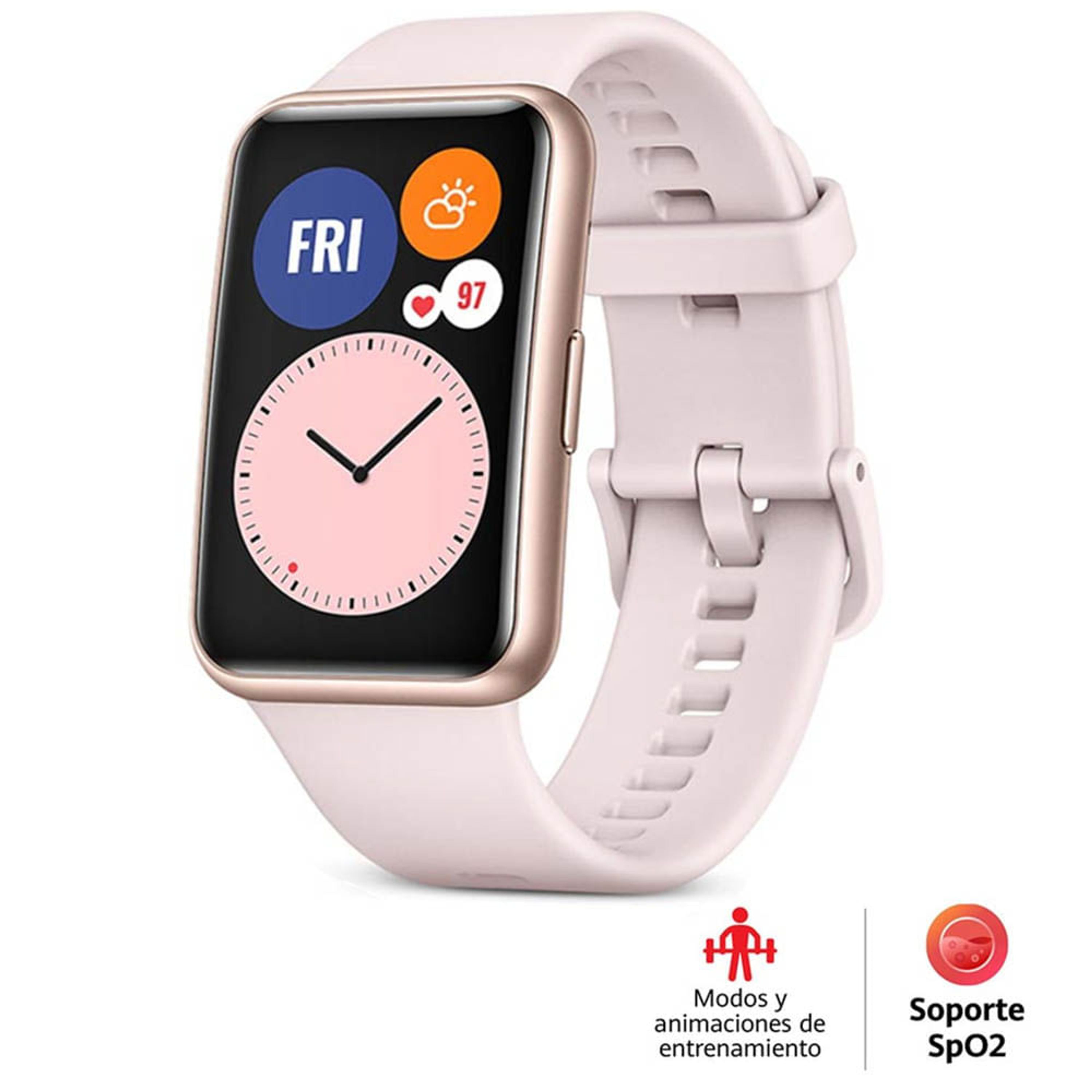 smartwatch huawei fit sakura pink
