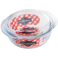 Cacerola OCUISINE Redondo con Tapa 1L