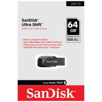 Pendrive USB SANDISK Ultra Shift 64GB