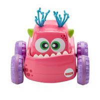 Carrito Monstruo Frisher Price Presiona Y Anda DRG14 Rosado