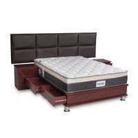 Juego de Dormitorio Technodream Sofia Gravity King + Almohada + Protector