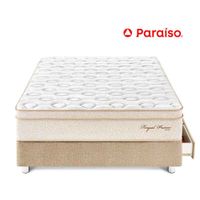 Cama Royal Prince Cajones 1.5 Plazas Champagne