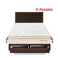 Dormitorio Royal Prince con Cajones Queen Chocolate