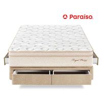 Cama Royal Prince Cajones 2 Plazas Champagne