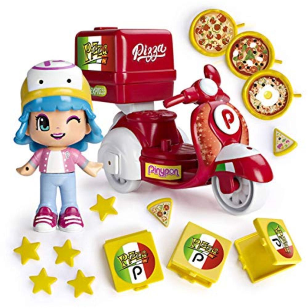 Muñeca Pinypon Moto Delivery Pizza