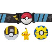 Set Cinturón Con Pokebola Y Pokemón