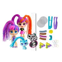 Muñecas Curligirls Set Pop Star & Fashionista