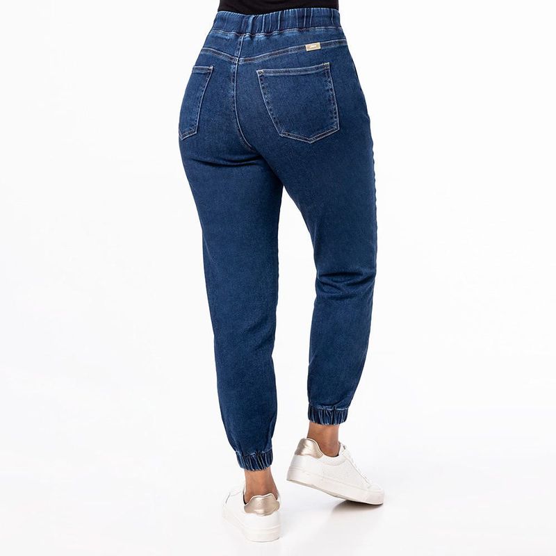 Pantalón Jogger Mujer Denim French Cnt Olif Stone Azul1 - Shopstar