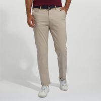 Pantalón Chino Con Correa Royal Parks2 Hombre Beige