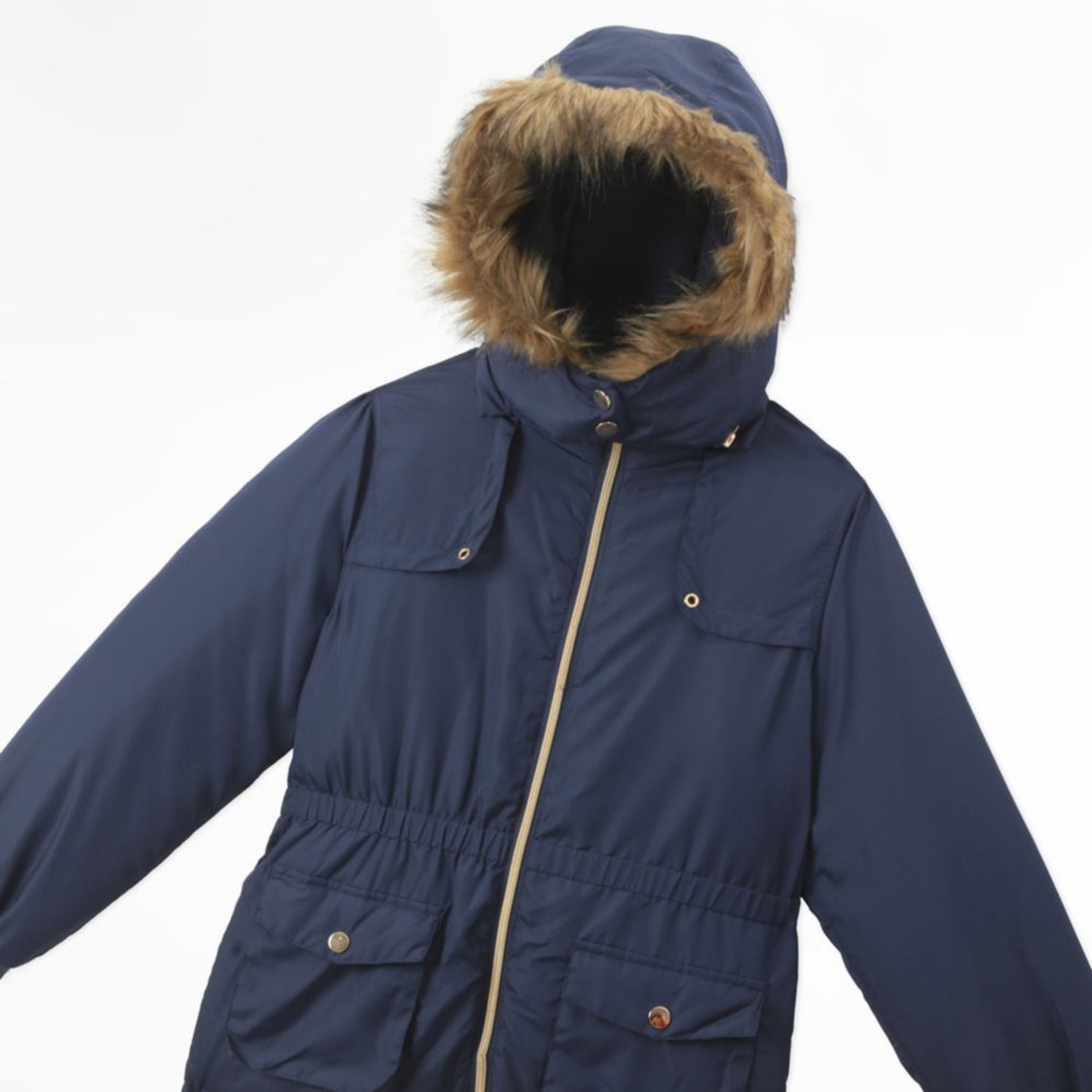 Detector de chaqueta Parka para niña, abrigos de algodón con capucha para  niño, abrigo de piel para niña, chaqueta de senderismo para niña, ropa de  abrigo|Chaquetas de senderismo| - AliExpress