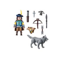 Playmobil Ballestero Con Lobo Novelmore