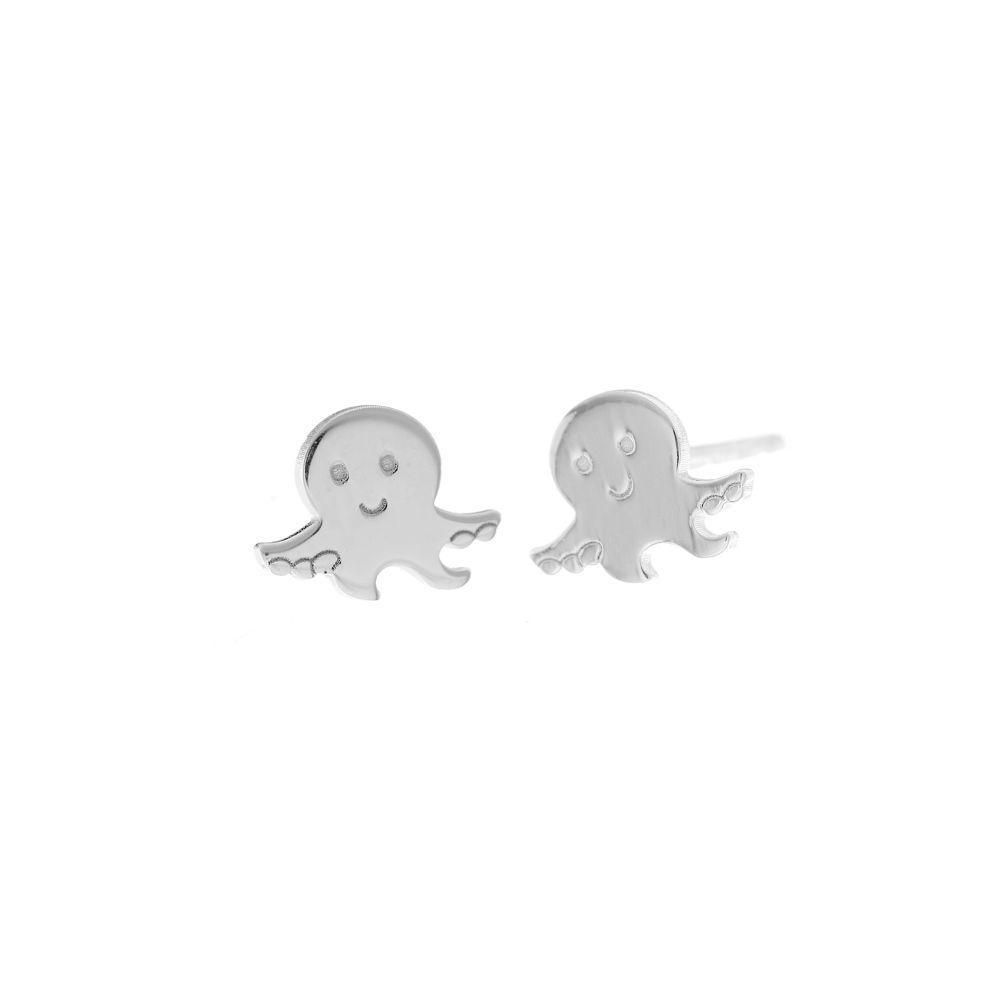 Aretes de Plata 925 para Niña Boo Petite