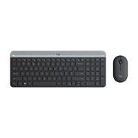 Kit Logitech slim MK470 teclado y mouse, conexión usb