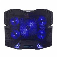Cooler para laptop Teraware máx. 17"", 2 usb, 5 ventiladores