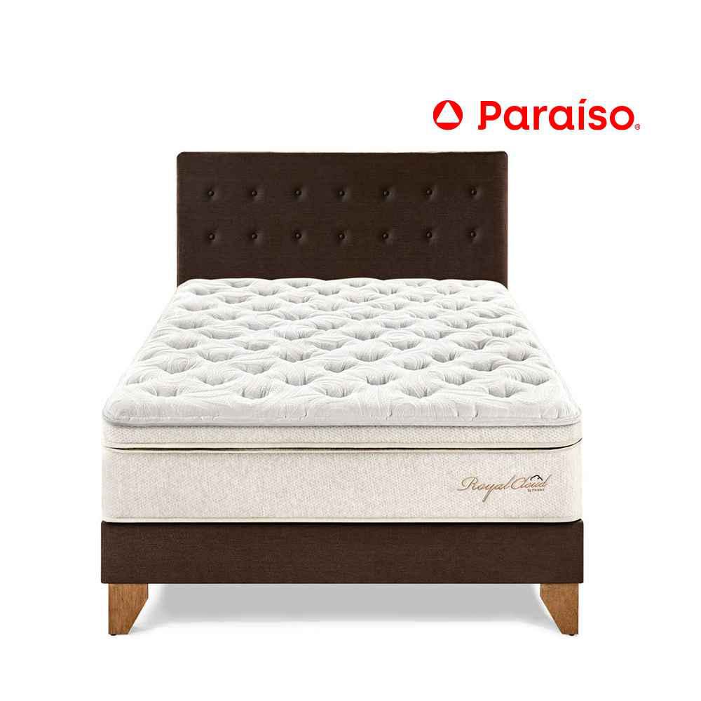 Dormitorio Europeo Royal Cloud Queen Chocolate