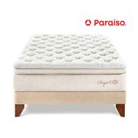 Cama Europea Royal Cloud Queen Champagne