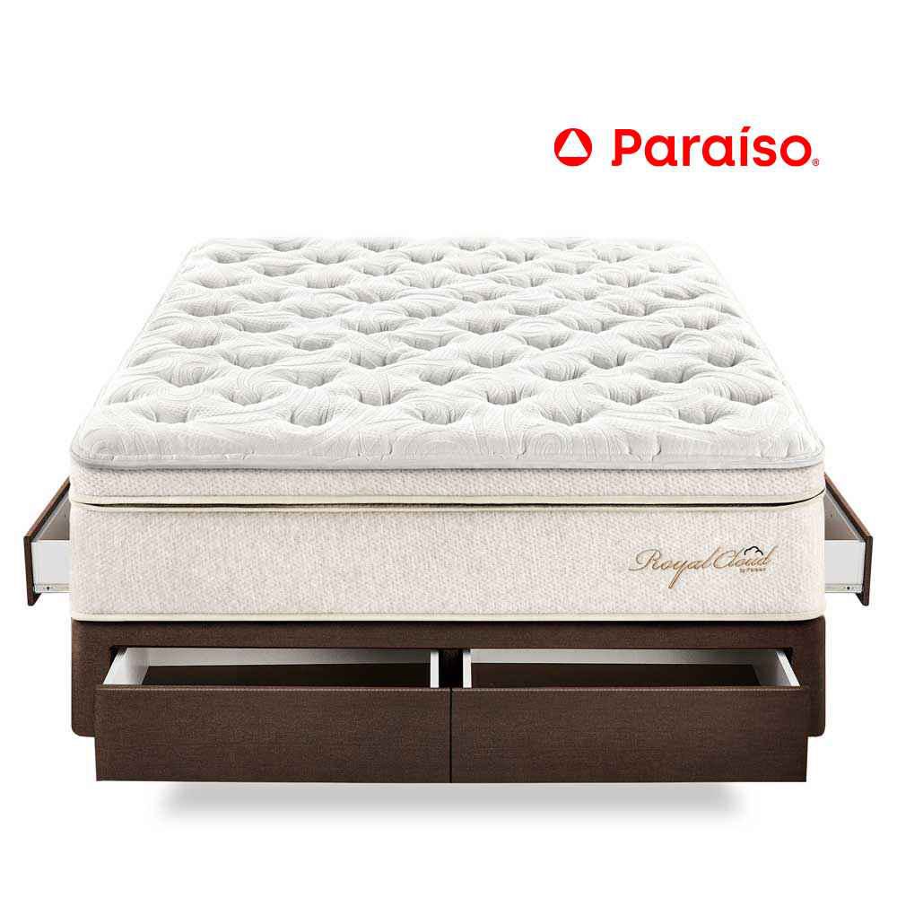 Cama Royal Cloud Cajones King Chocolate