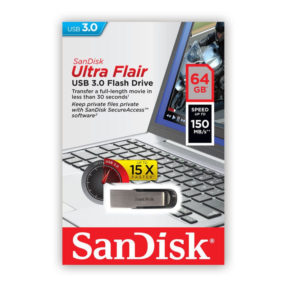 USB Cruzer Ultra Flair 64GB SDCZ73-064G-G46