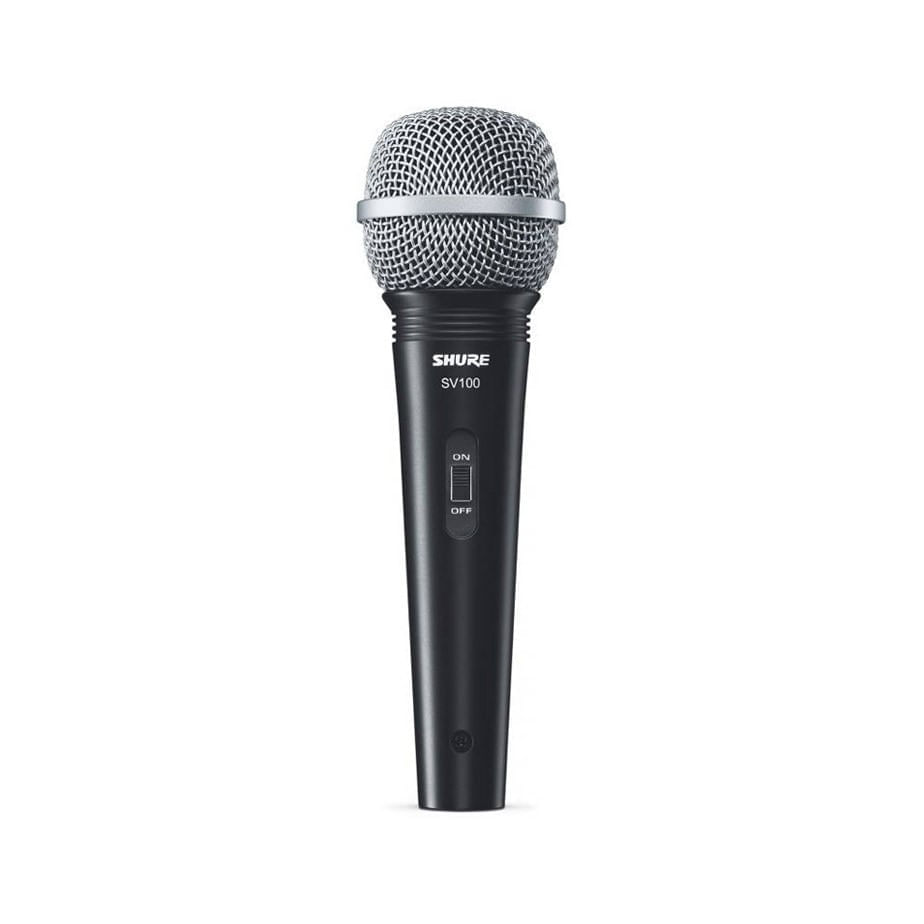 Micrófono dinámico multiuso Shure SV100 1/4"", 4.6 m