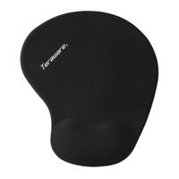 Mouse pad Teraware ergonómico, soporte de gel, negro