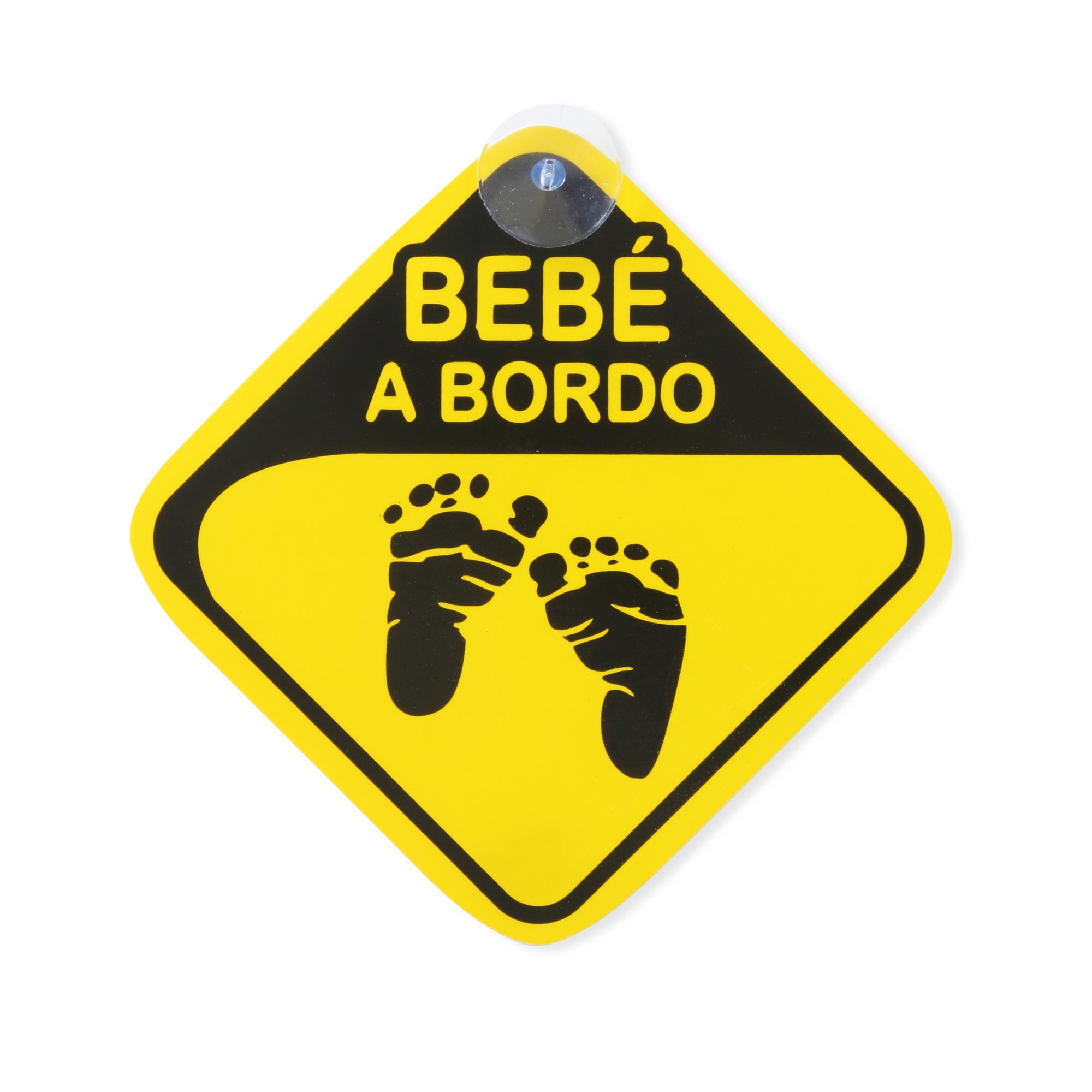 Señal Rombo Cuidado Bebé a Bordo