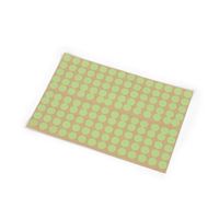 Tapa para tornillo Adhesivo Verde 13 mm