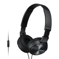 Audífono on ear con micrófono Sony MDRZX310AP almohadillas acolchadas, conector 3.5 mm, negro