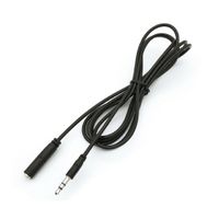 Cable extensor Radioshack 3.5 mm, macho a hembra redondo, 1.8 m