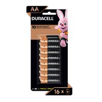 Pila alcalina Duracell AA x16