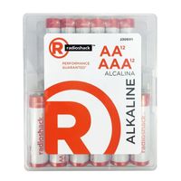 Baterías alcalinas Radioshack AAA x12 + AA x12