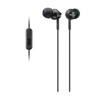 Audífono in ear con micrófono Sony MDREX110AP almohadillas de silicona, conector 3.5 mm, negro
