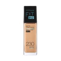Base Fit Me Matte + Poreless 1.00 Fl Oz Tono Natural Buff Maybelline