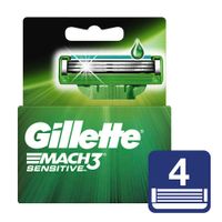 Repuesto para Máquina de Afeitar GILLETTE Mach 3 Sensitive Caja 4un