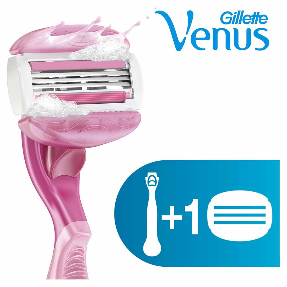 Máquina de Afeitar GILLETTE Mujer Venus Spa Paquete 1un