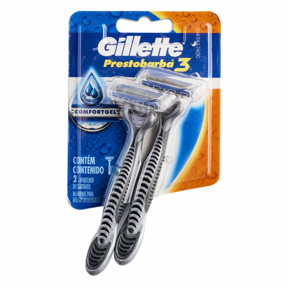 Máquina de Afeitar GILLETTE Prestobarba 3 Paquete 2un