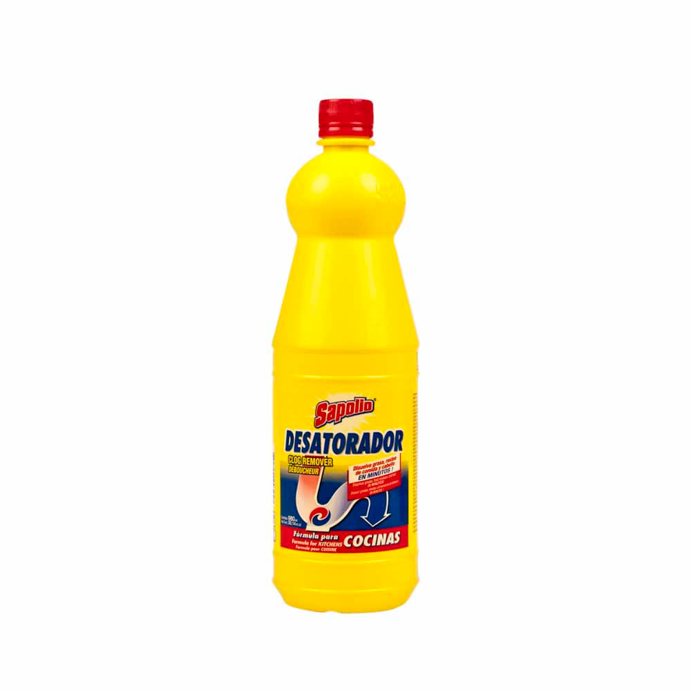 Desatorador SAPOLIO Líquido Botella 980ml