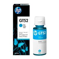Botella de tinta HP Gt52 cyan rinde 8000 páginas 70 ml