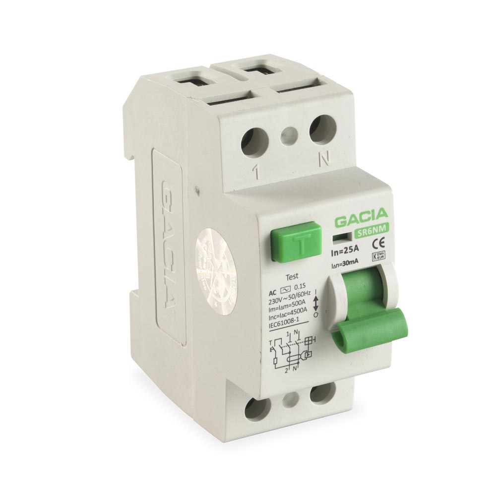 Interruptor diferencial Gacia 2x25A