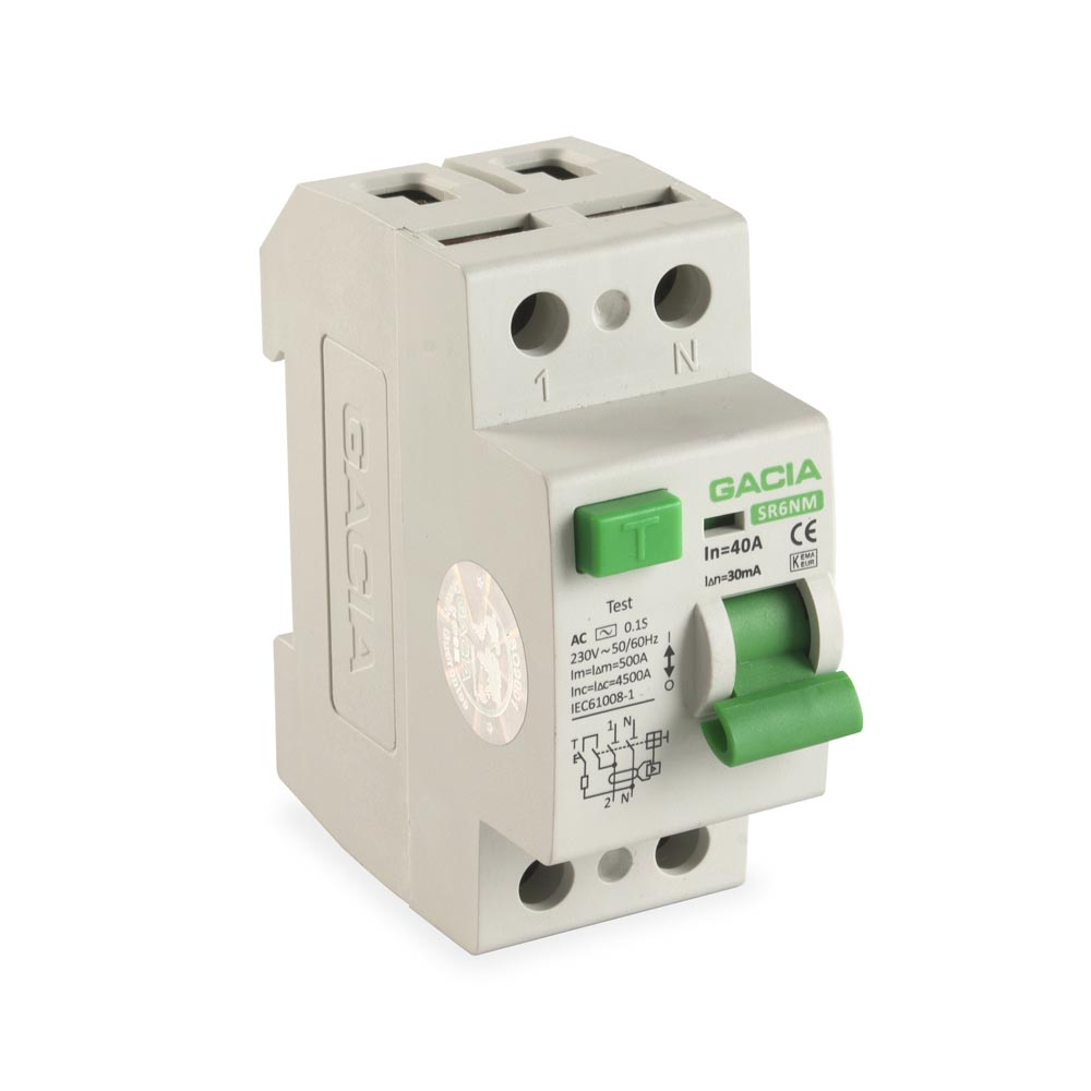 Interruptor diferencial Gacia 2x40A