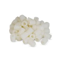 Manguito nylon natural M6 8x11 mm