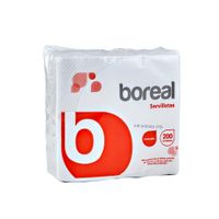 Servilletas BOREAL Cortadas Paquete 200un